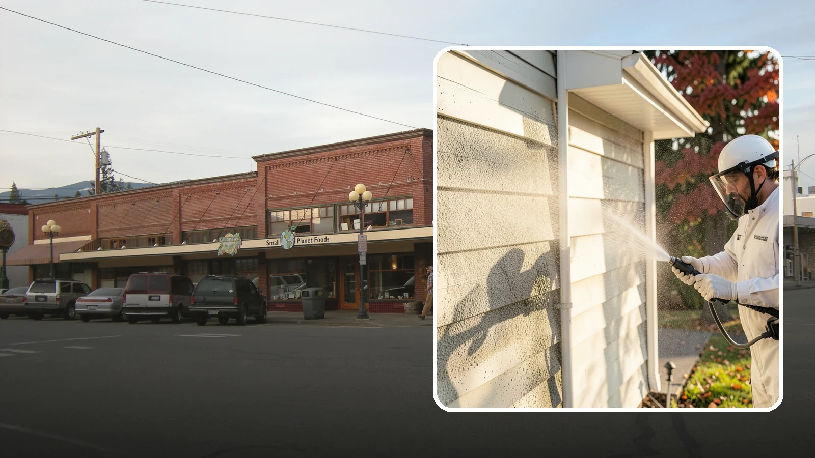 Mildew Removal in Sedro-Woolley, Skagit County, WA - Soft-wash mildew removal that clears the powdery gray and black film from siding, trim, and outdoor surfaces.