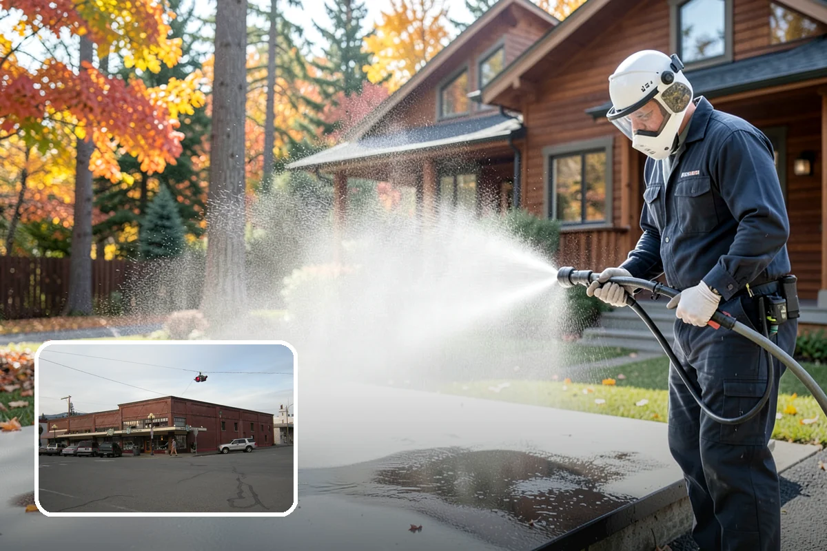 Mildew Removal in Sedro-Woolley, Skagit County, WA - Eliminates the powdery mildew film at its source