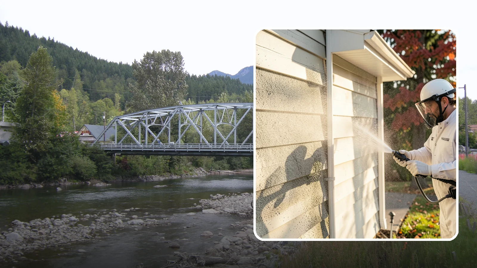 Mildew Removal in Skykomish, King County, WA - Soft-wash mildew removal that clears the powdery gray and black film from siding, trim, and outdoor surfaces.