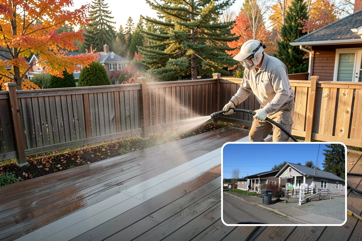 Mildew Removal in South Prairie, Pierce County, WA - Eliminates the powdery mildew film at its source