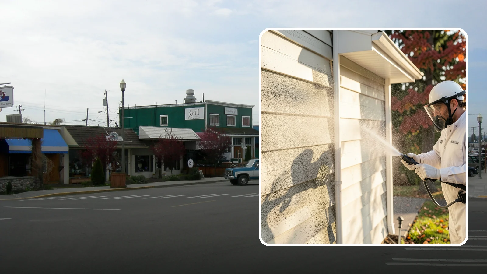 Mildew Removal in Stanwood, Snohomish County, WA - Soft-wash mildew removal that clears the powdery gray and black film from siding, trim, and outdoor surfaces.