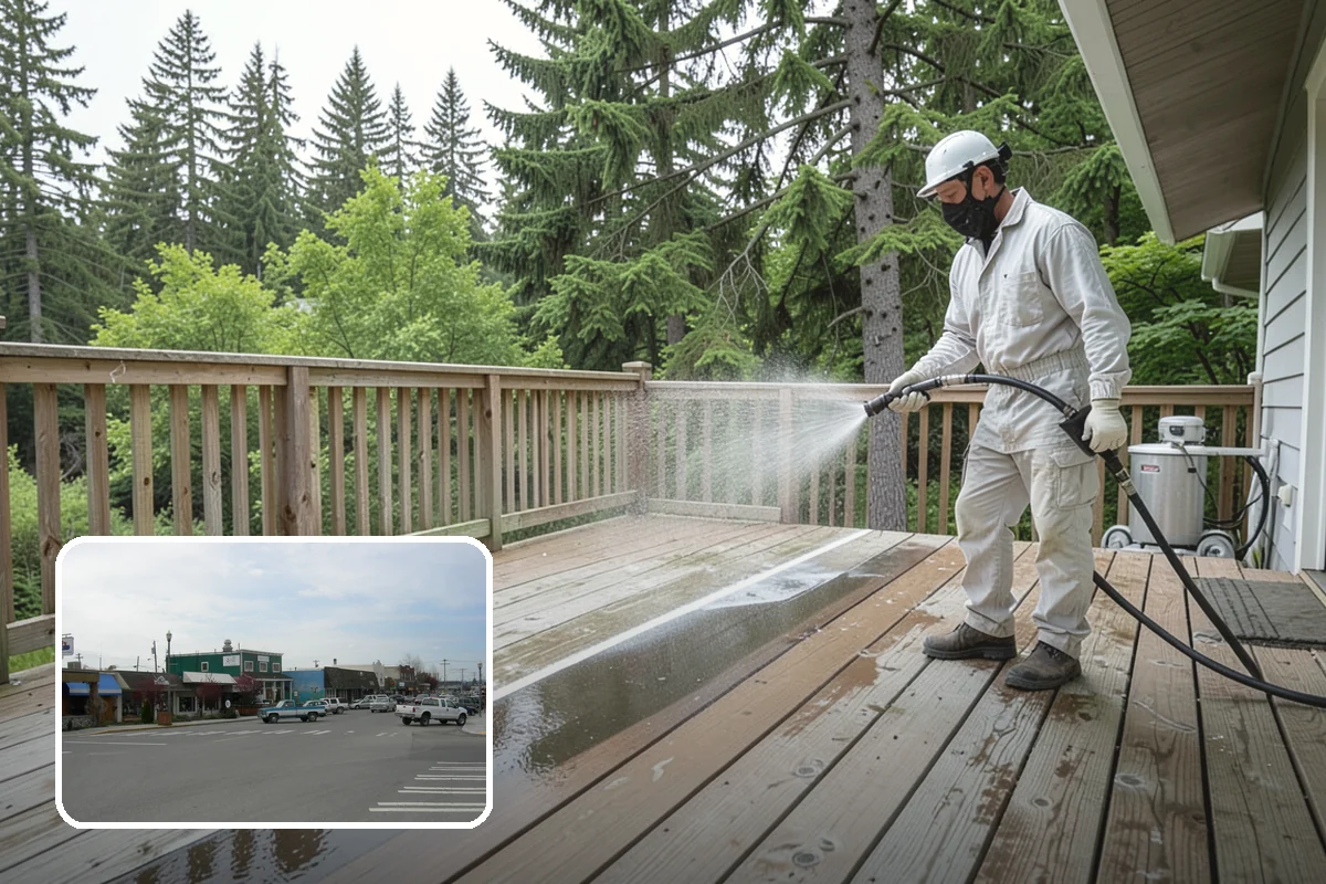 Mildew Removal in Stanwood, Snohomish County, WA - Eliminates the powdery mildew film at its source