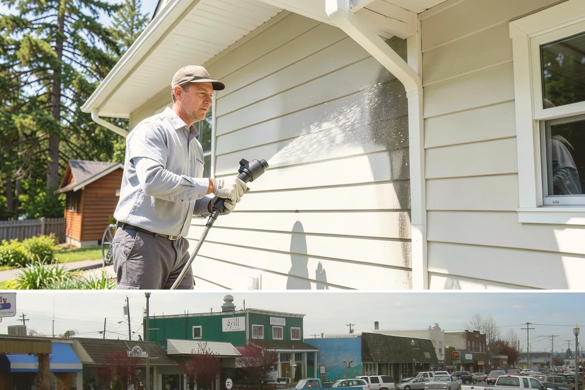 Mildew Removal in Stanwood, Snohomish County, WA - Treat mildew in late spring once temperatures rise, clearing the buildup that accumulates through the wet winter.