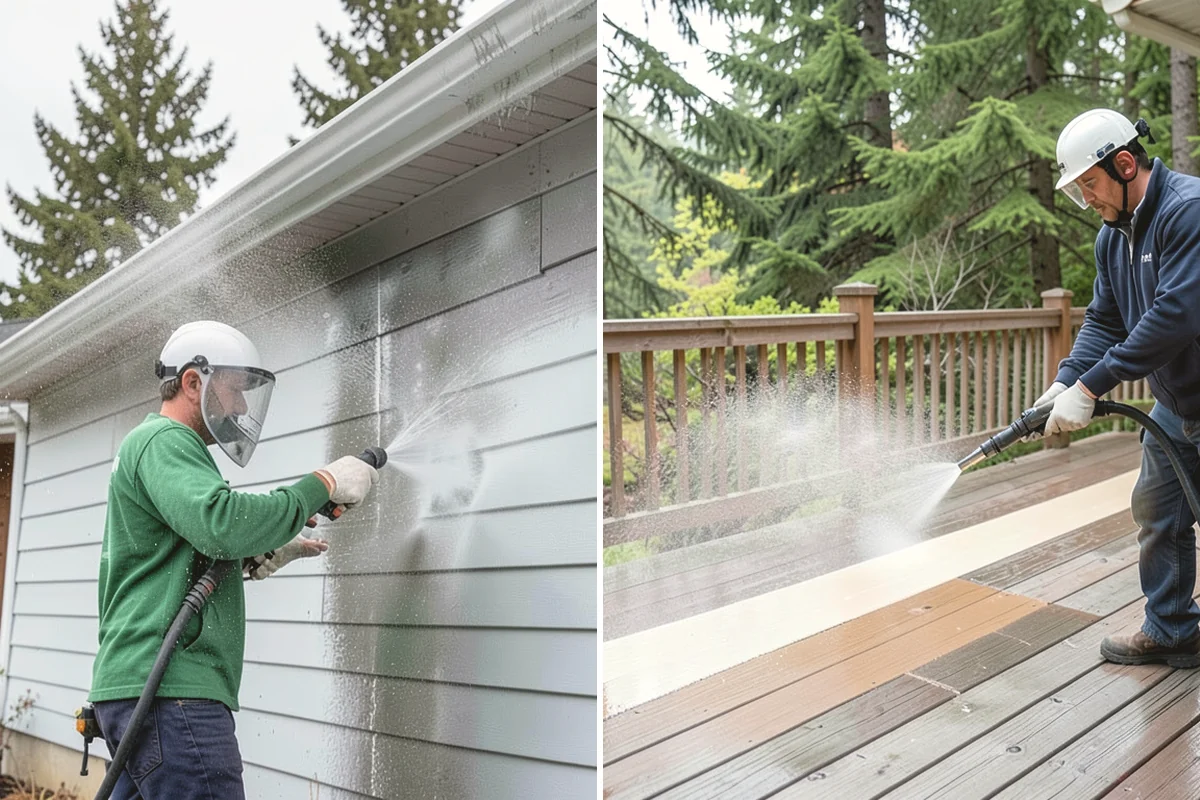 Mildew Removal in Steilacoom, Pierce County, WA - Assess the mildew coverage and the affected materials