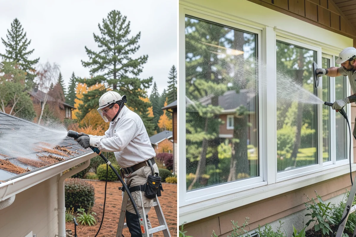 Mildew Removal in Sumner, Pierce County, WA - Assess the mildew coverage and the affected materials