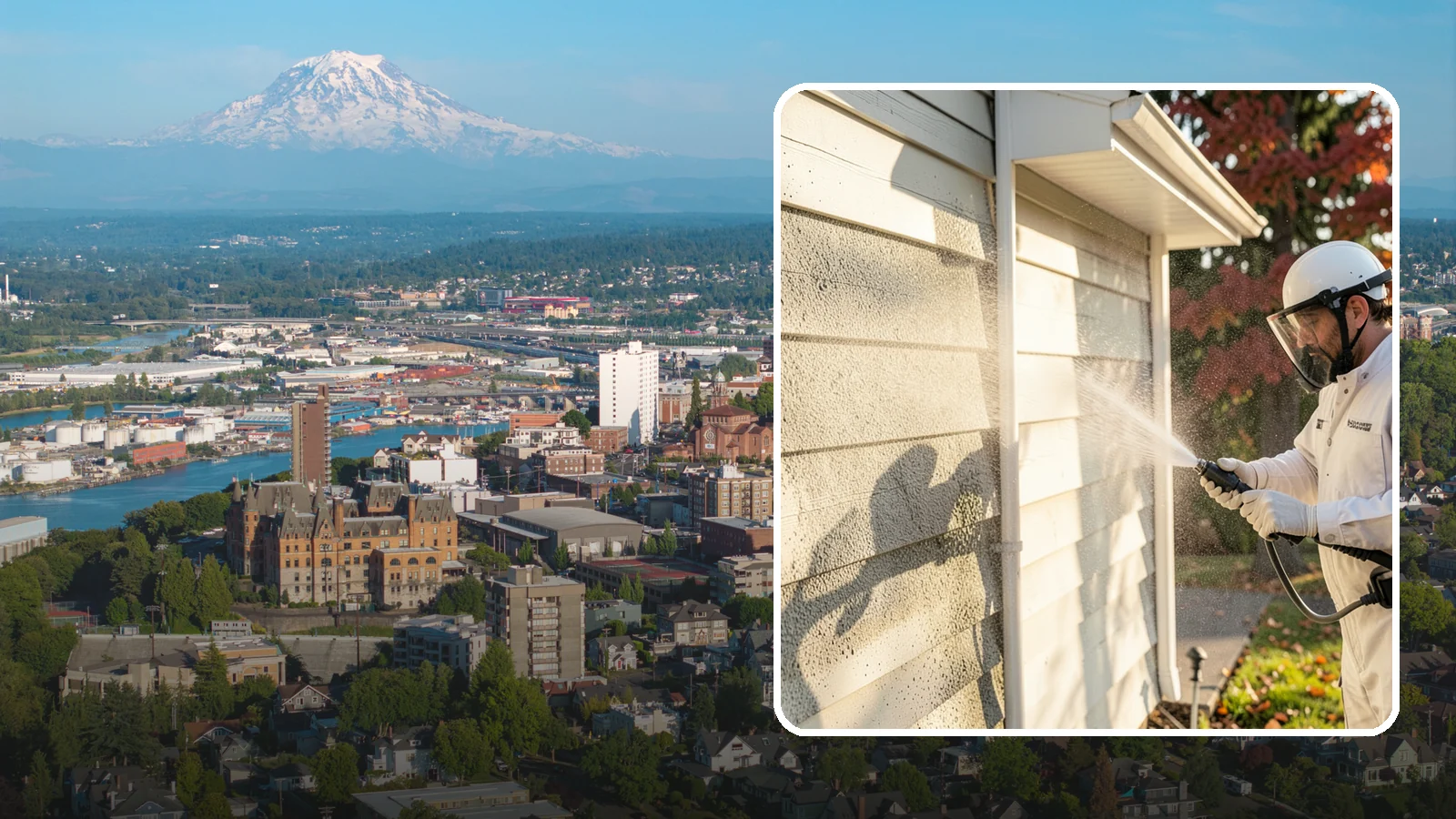 Mildew Removal in Tacoma, Pierce County, WA - Soft-wash mildew removal that clears the powdery gray and black film from siding, trim, and outdoor surfaces.
