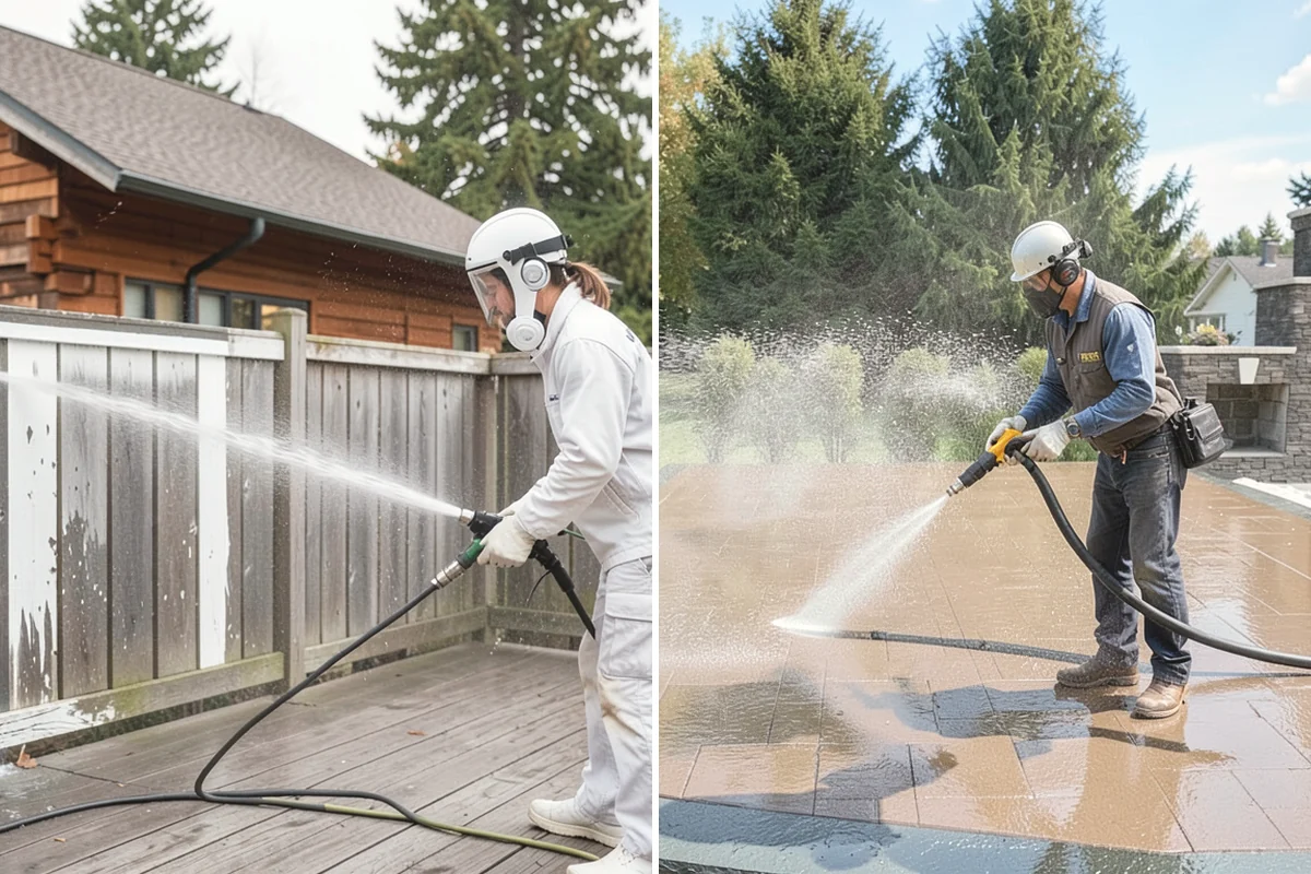 Mildew Removal in University Place, Pierce County, WA - Assess the mildew coverage and the affected materials