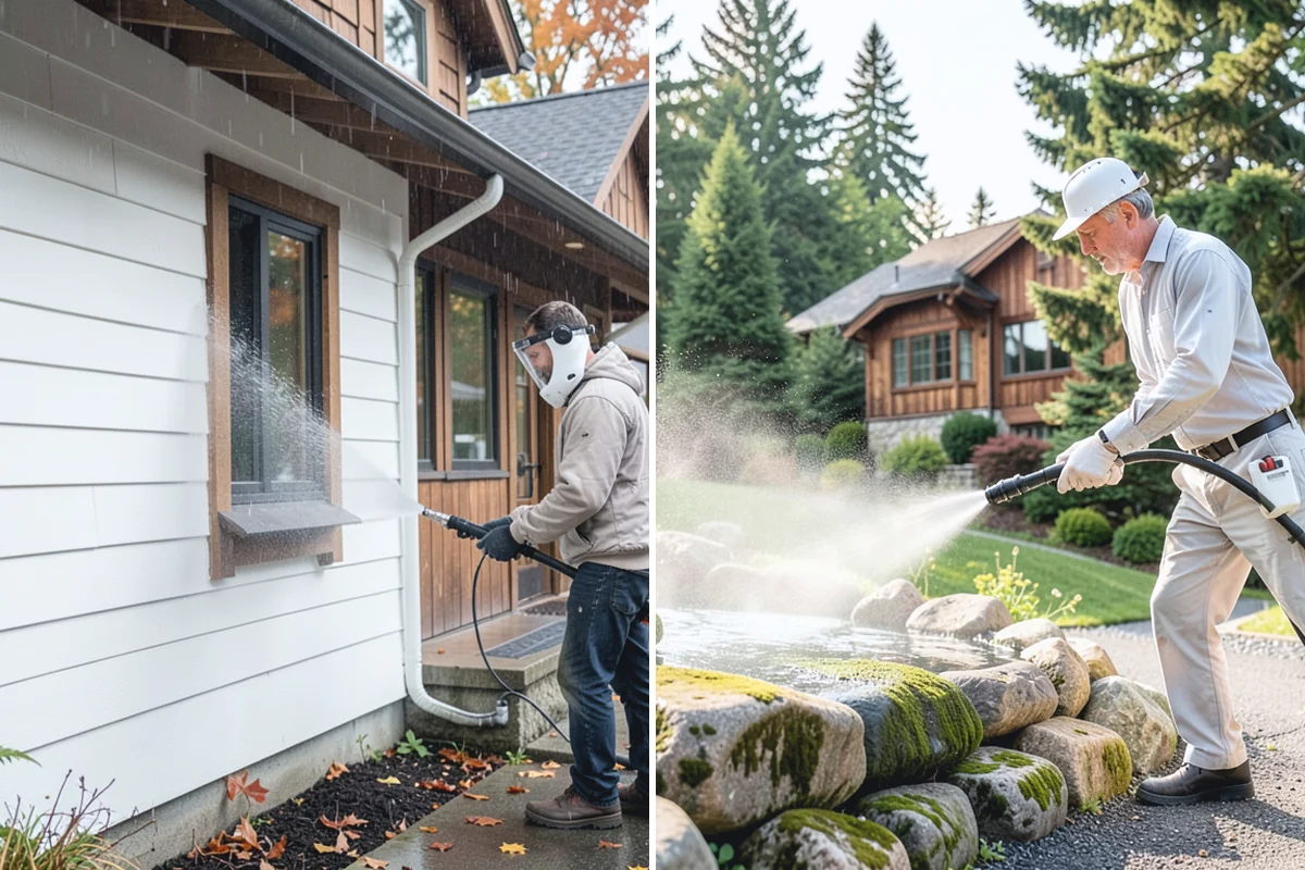Mildew Removal in Woodinville, King County, WA - Assess the mildew coverage and the affected materials