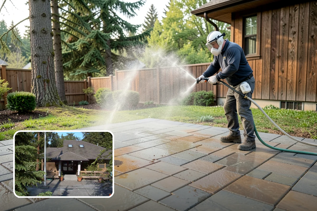 Mildew Removal in Yarrow Point, King County, WA - Eliminates the powdery mildew film at its source