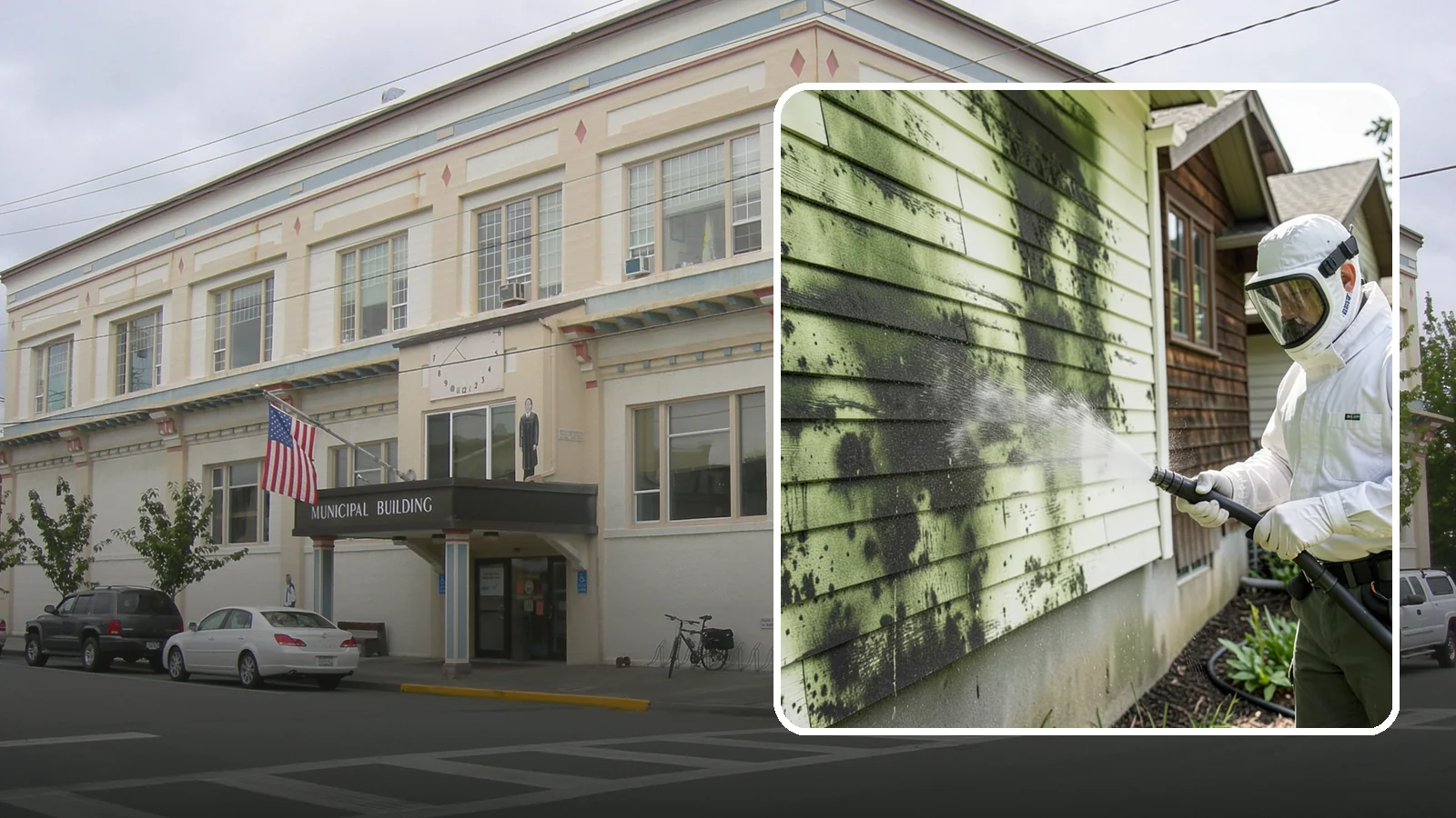 Mold Removal in Anacortes, Skagit County, WA - Targeted soft-wash mold treatment that kills and removes green and black mold from siding, roofs, and hardscapes.