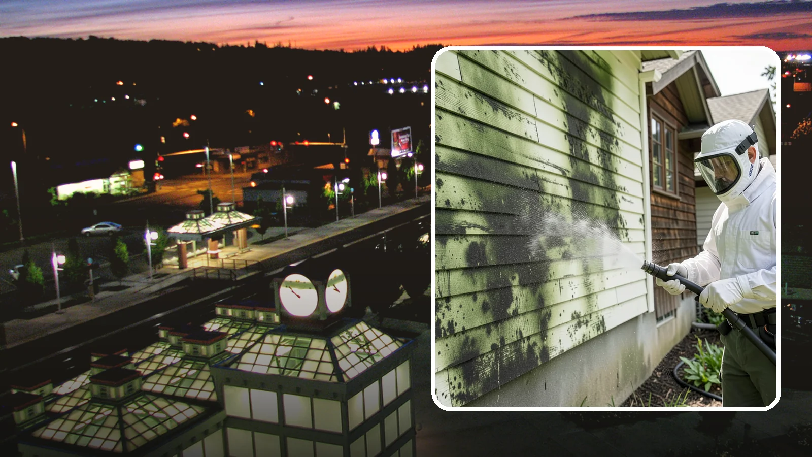 Mold Removal in Auburn, King County, WA - Targeted soft-wash mold treatment that kills and removes green and black mold from siding, roofs, and hardscapes.