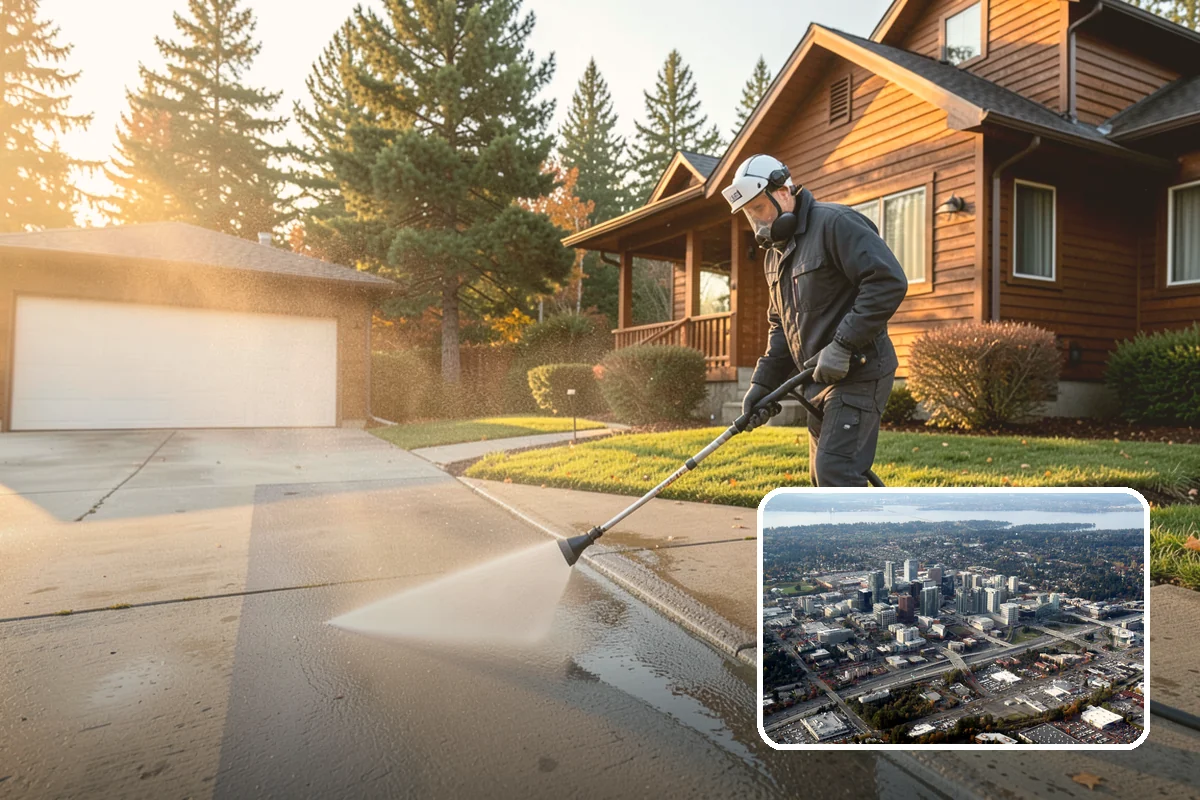 Mold Removal in Bellevue, King County, WA - Kills mold at the root rather than only rinsing the surface