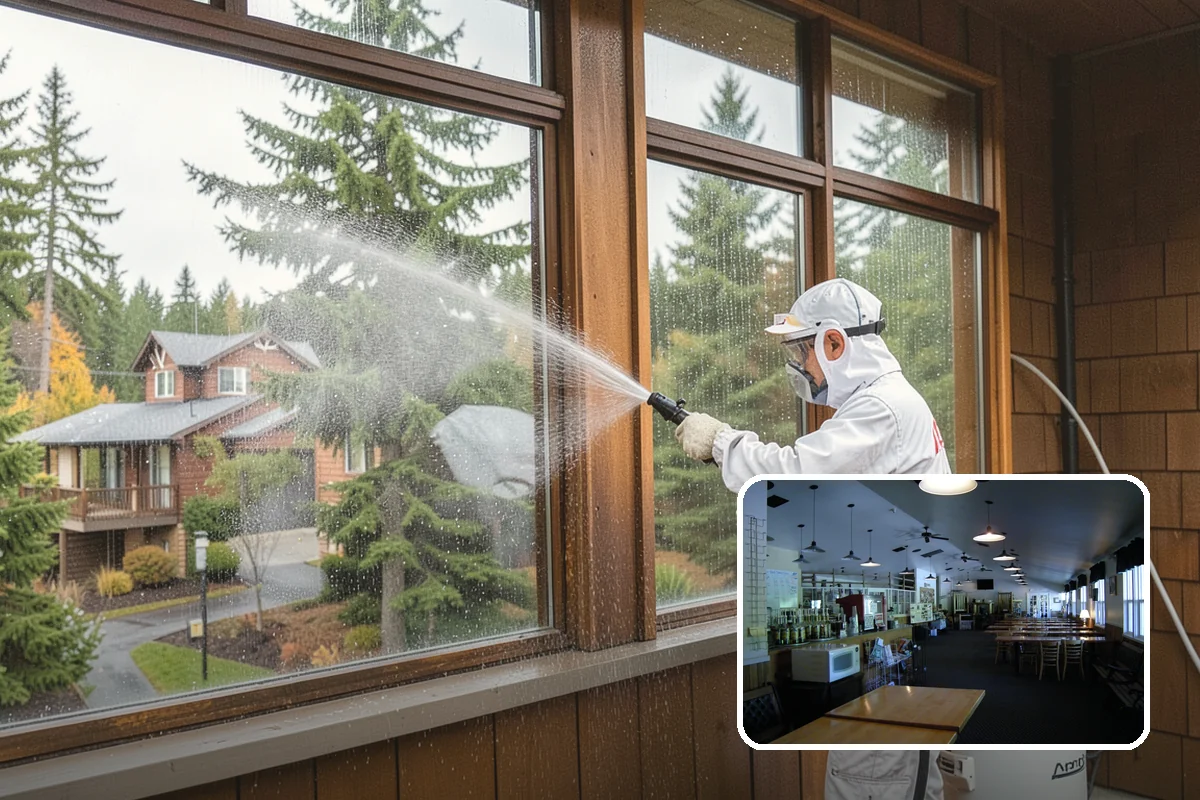 Mold Removal in Black Diamond, King County, WA - Kills mold at the root rather than only rinsing the surface