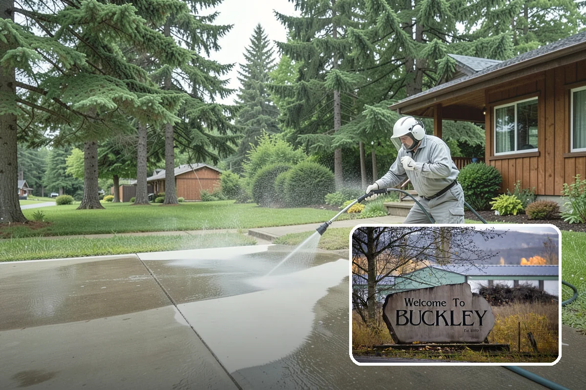 Mold Removal in Buckley, Pierce County, WA - Kills mold at the root rather than only rinsing the surface