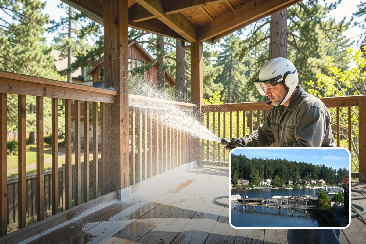 Mold Removal in Gig Harbor, Pierce County, WA - Kills mold at the root rather than only rinsing the surface