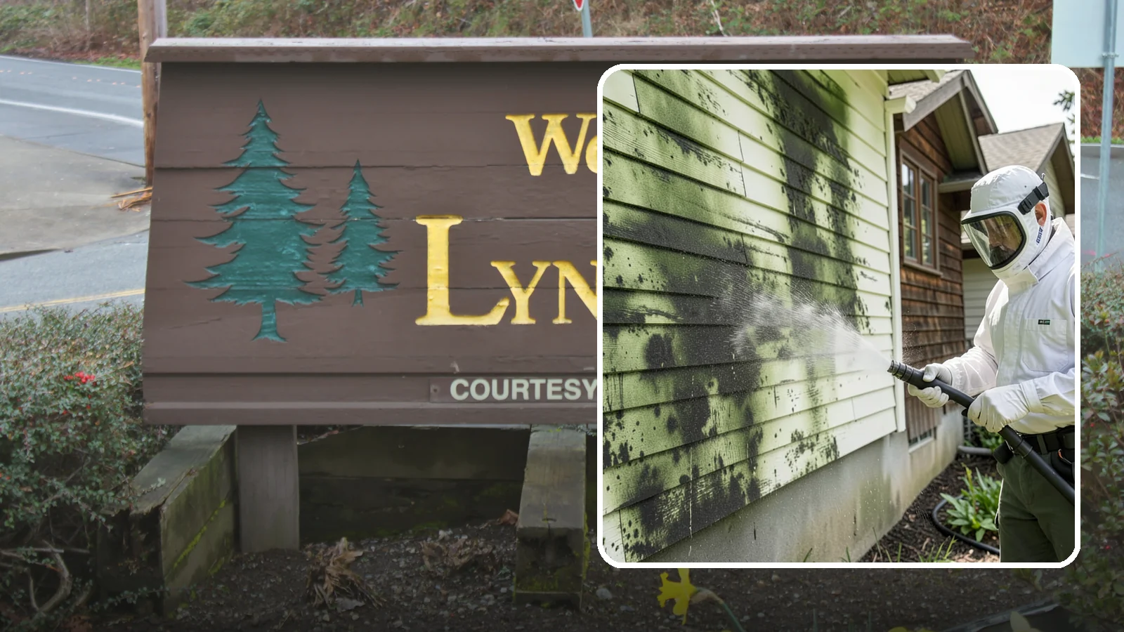 Mold Removal in Lynnwood, Snohomish County, WA - Targeted soft-wash mold treatment that kills and removes green and black mold from siding, roofs, and hardscapes.