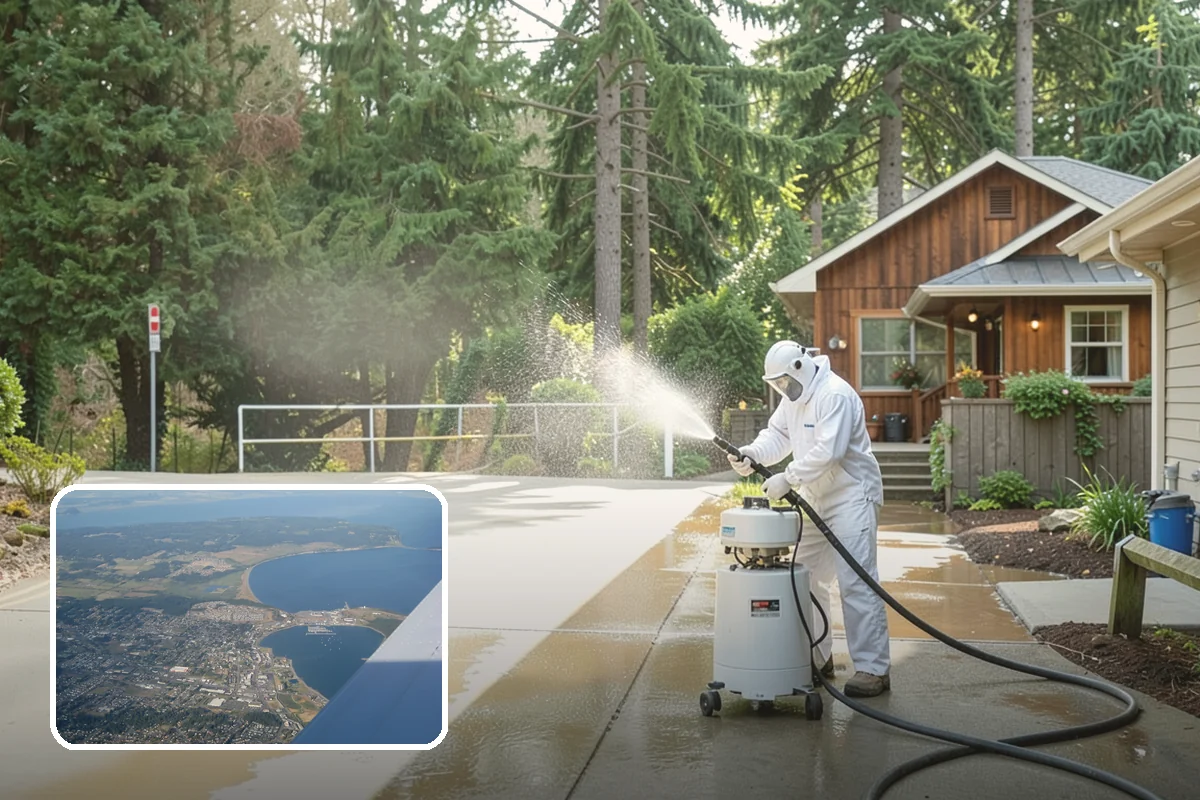 Mold Removal in Oak Harbor, Island County, WA - Kills mold at the root rather than only rinsing the surface