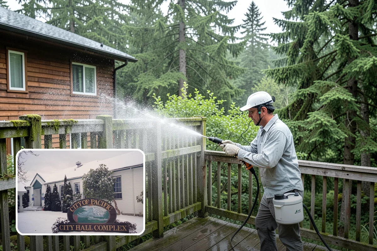 Mold Removal in Pacific, King County, WA - Kills mold at the root rather than only rinsing the surface