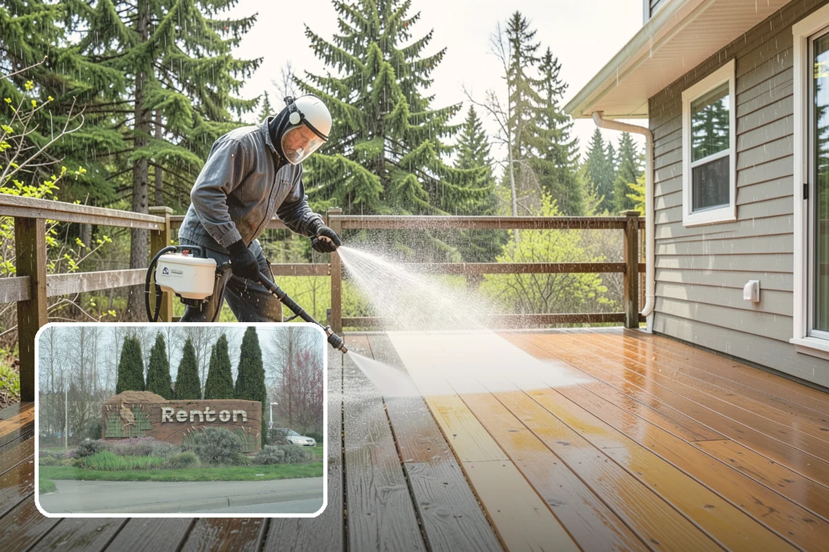 Mold Removal in Renton, King County, WA - Kills mold at the root rather than only rinsing the surface
