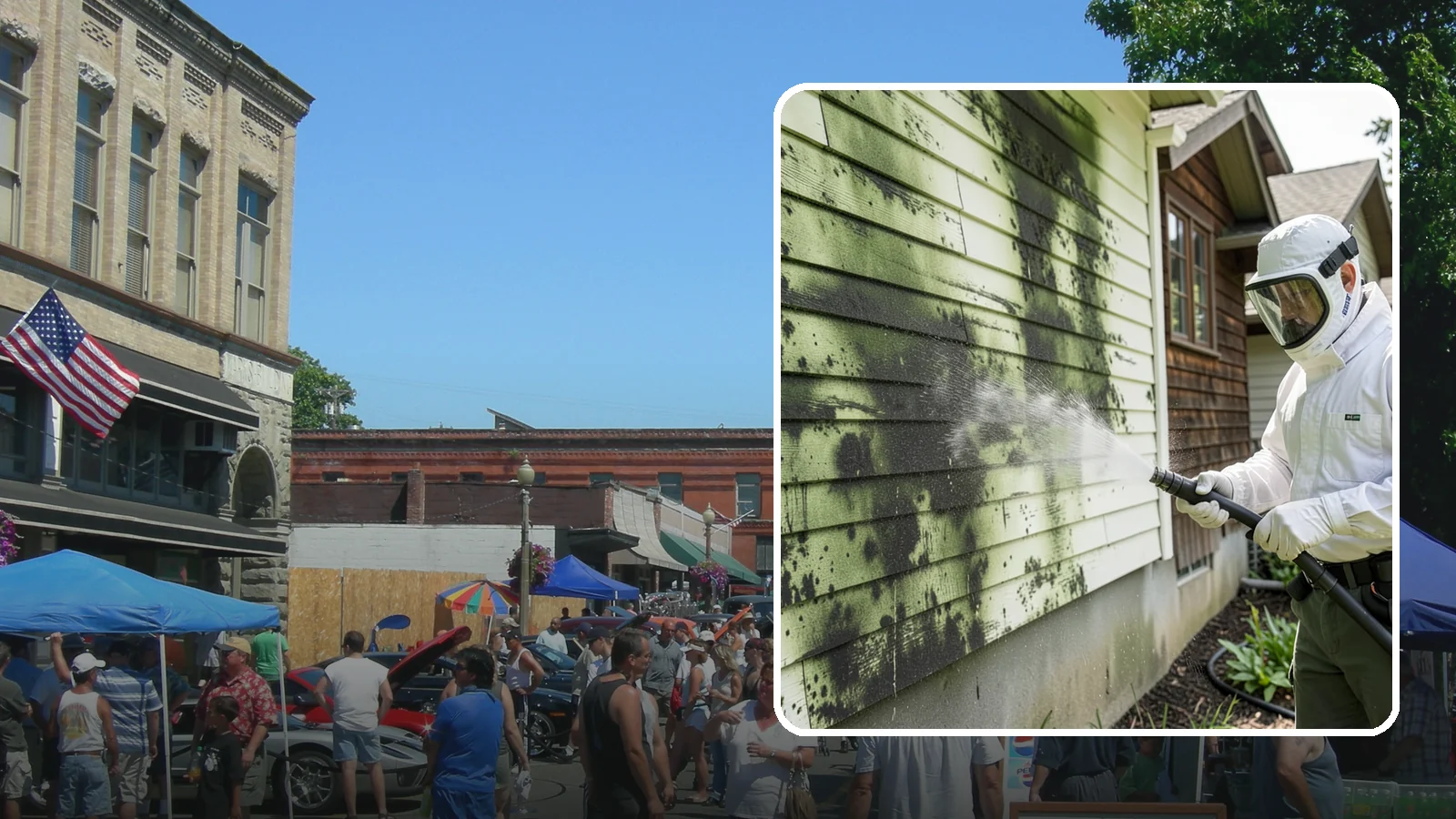 Mold Removal in Snohomish, Snohomish County, WA - Targeted soft-wash mold treatment that kills and removes green and black mold from siding, roofs, and hardscapes.