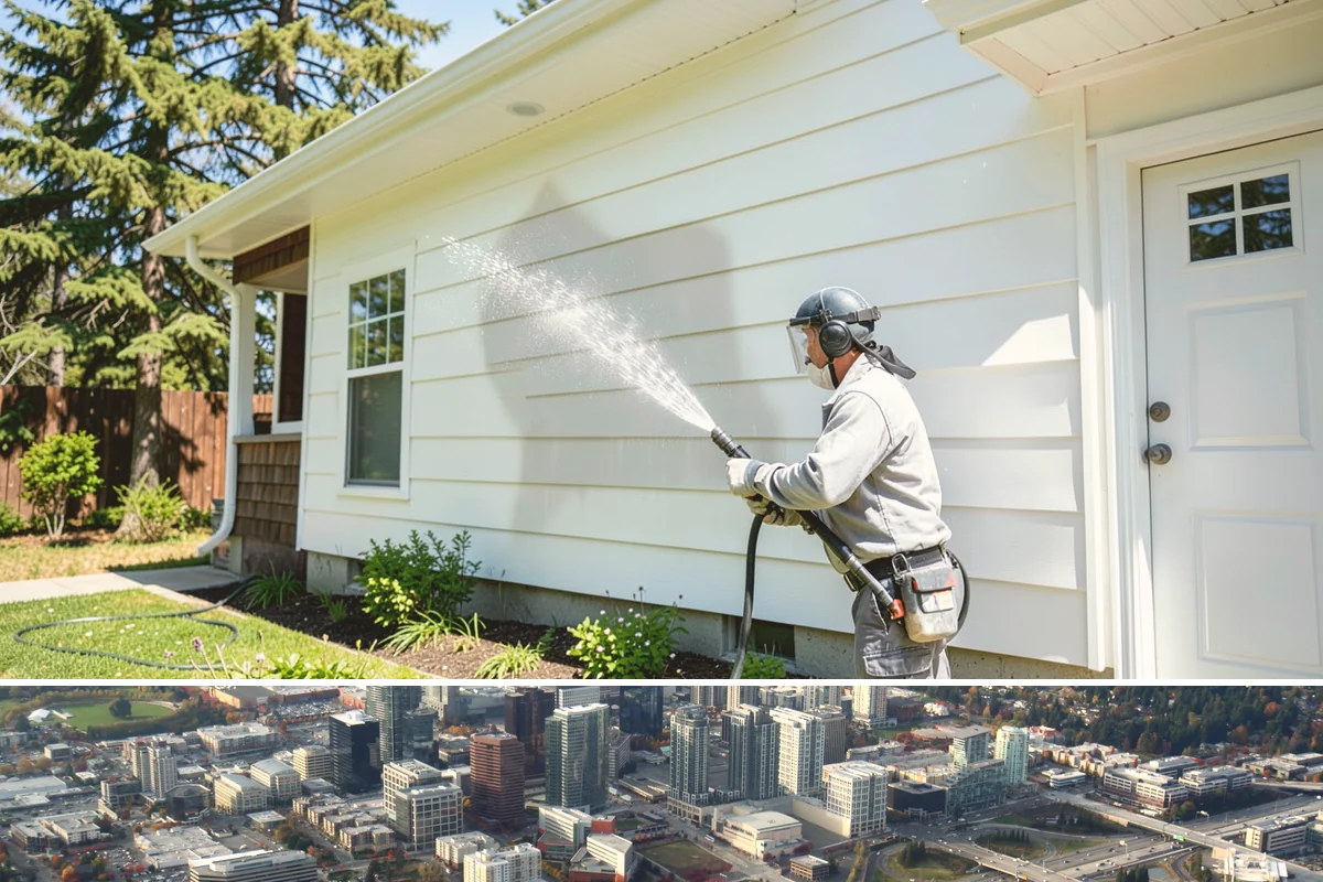 Mortar Haze Removal in Bellevue, King County, WA - This service follows masonry work whenever it is completed, though warmer, dry conditions help the cleaner react and rinse most...