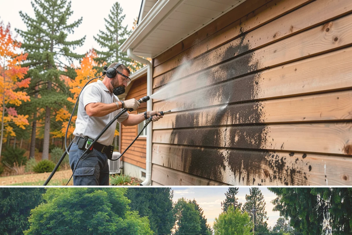 Mortar Haze Removal in Bonney Lake, Pierce County, WA - This service follows masonry work whenever it is completed, though warmer, dry conditions help the cleaner react and rinse most...