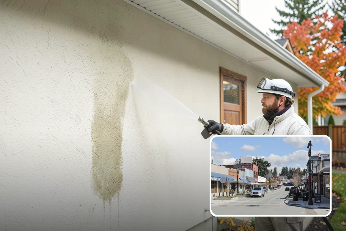 Mortar Haze Removal in Bothell, King County, WA - Clears cement-based haze that dulls new masonry