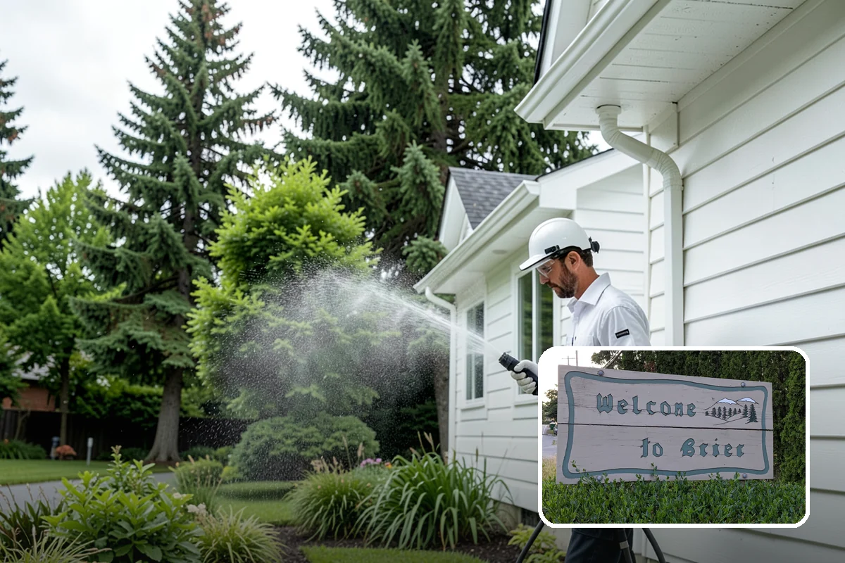 Mortar Haze Removal in Brier, Snohomish County, WA - Clears cement-based haze that dulls new masonry