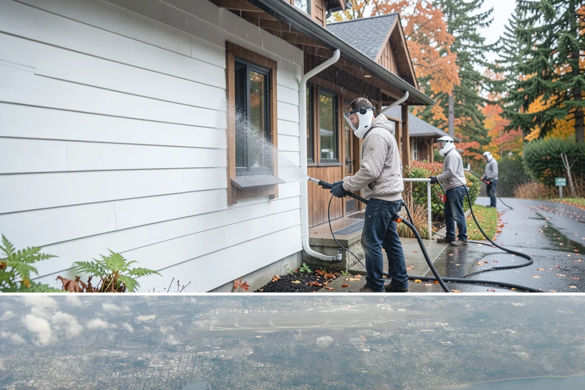 Mortar Haze Removal in Burien, King County, WA - This service follows masonry work whenever it is completed, though warmer, dry conditions help the cleaner react and rinse most...