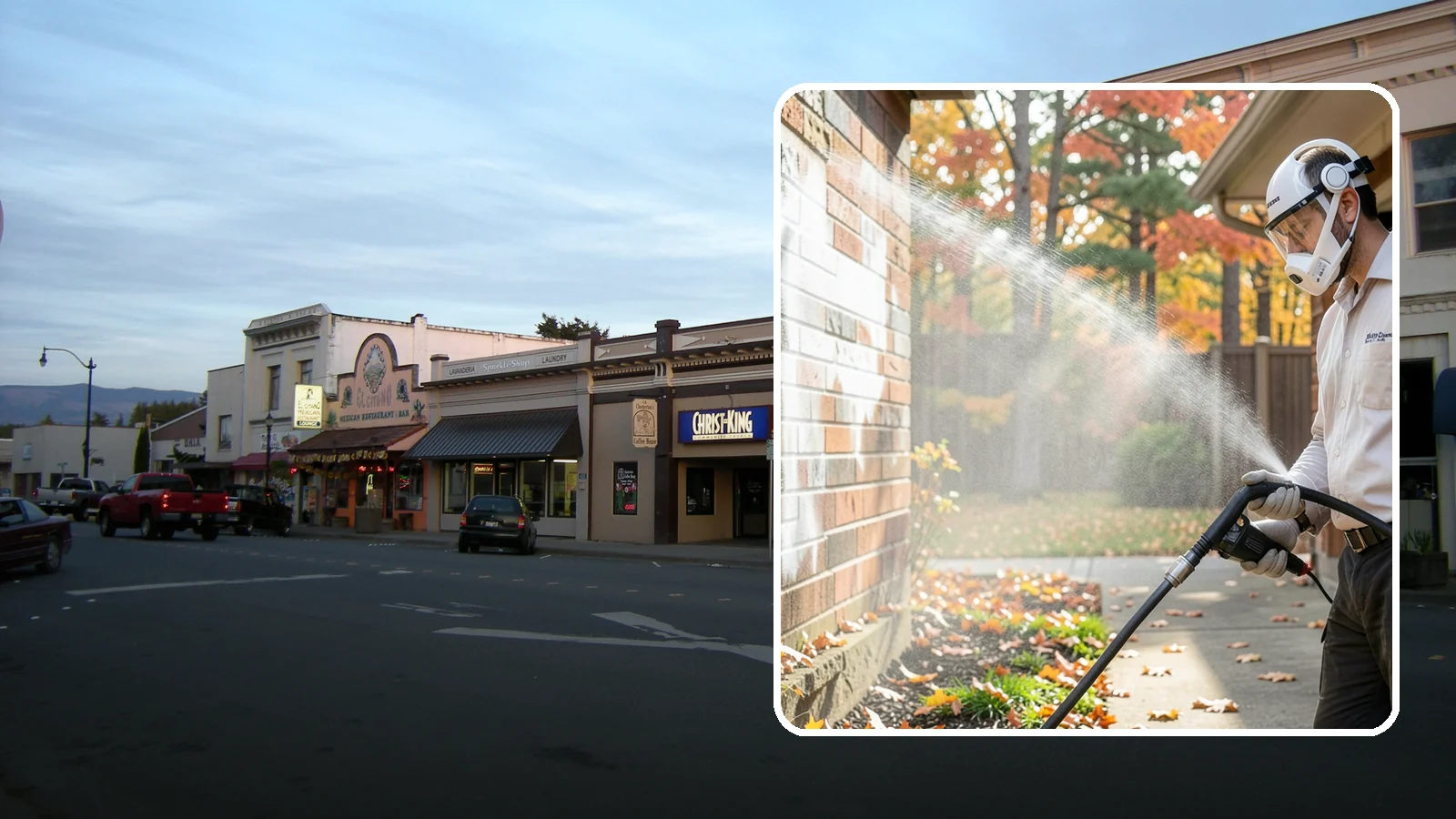 Mortar Haze Removal in Burlington, Skagit County, WA - Remove the cloudy mortar haze left on brick and stone after masonry work with targeted cleaning chemistry.