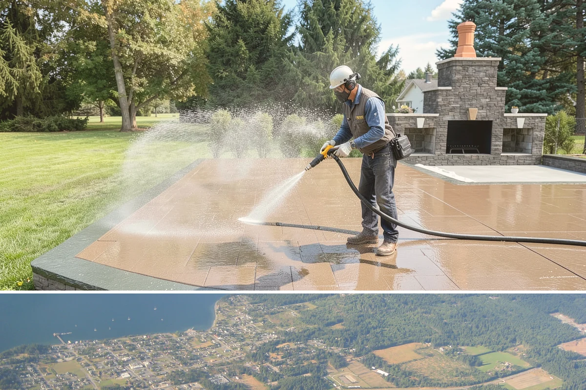 Mortar Haze Removal in Coupeville, Island County, WA - This service follows masonry work whenever it is completed, though warmer, dry conditions help the cleaner react and rinse most...