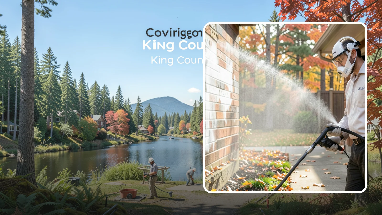 Mortar Haze Removal in Covington, King County, WA - Remove the cloudy mortar haze left on brick and stone after masonry work with targeted cleaning chemistry.