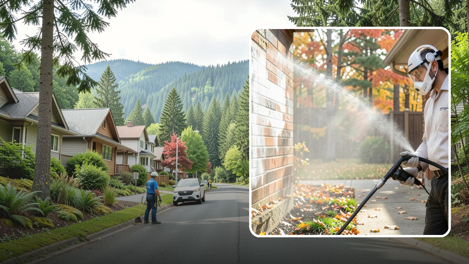 Mortar Haze Removal in Darrington, Snohomish County, WA - Remove the cloudy mortar haze left on brick and stone after masonry work with targeted cleaning chemistry.