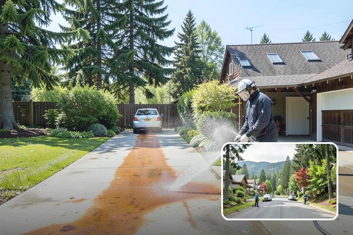 Mortar Haze Removal in Darrington, Snohomish County, WA - Clears cement-based haze that dulls new masonry