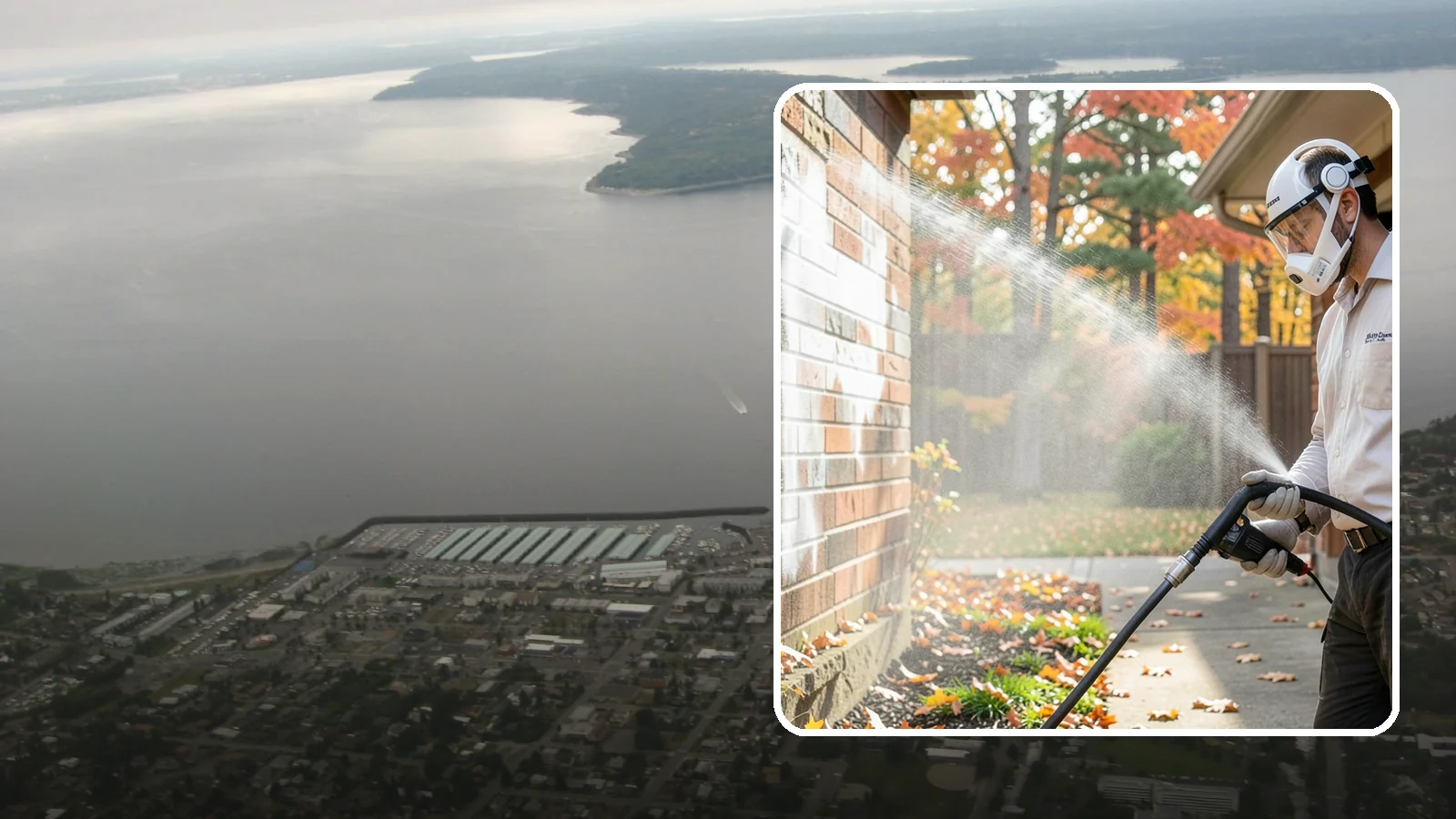 Mortar Haze Removal in Des Moines, King County, WA - Remove the cloudy mortar haze left on brick and stone after masonry work with targeted cleaning chemistry.
