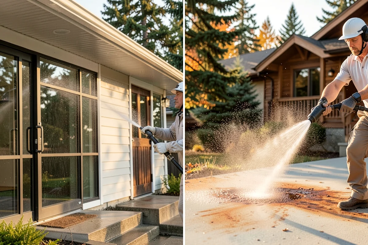 Mortar Haze Removal in DuPont, Pierce County, WA - Dampen the masonry to protect the joints