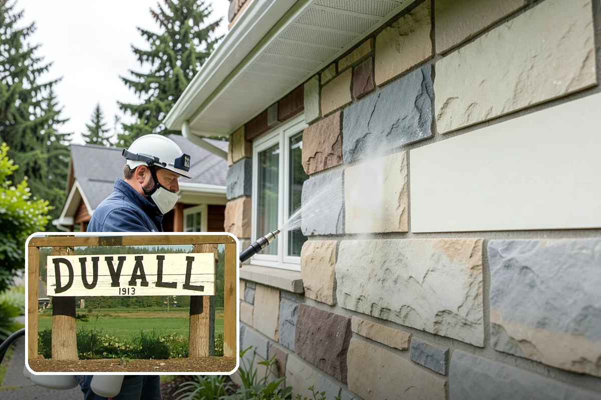 Mortar Haze Removal in Duvall, King County, WA - Clears cement-based haze that dulls new masonry