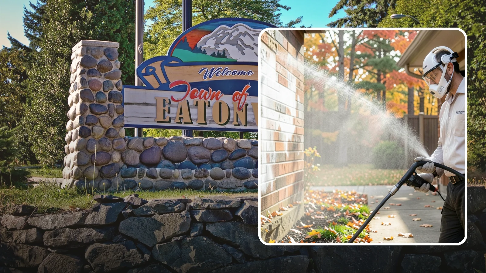 Mortar Haze Removal in Eatonville, Pierce County, WA - Remove the cloudy mortar haze left on brick and stone after masonry work with targeted cleaning chemistry.