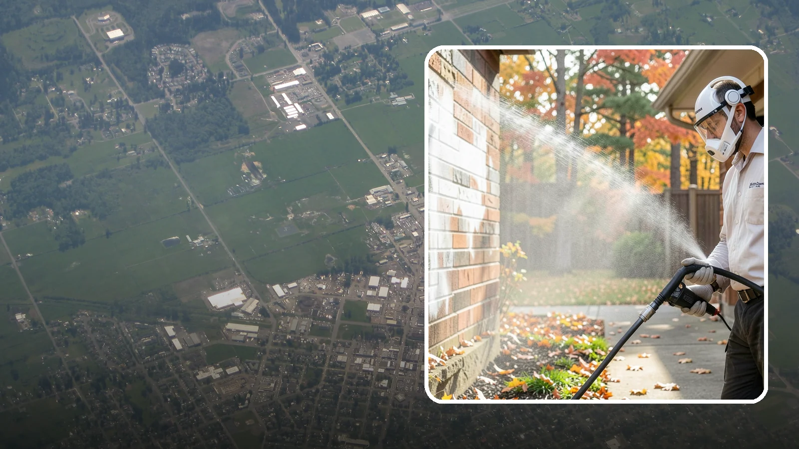 Mortar Haze Removal in Enumclaw, King County, WA - Remove the cloudy mortar haze left on brick and stone after masonry work with targeted cleaning chemistry.
