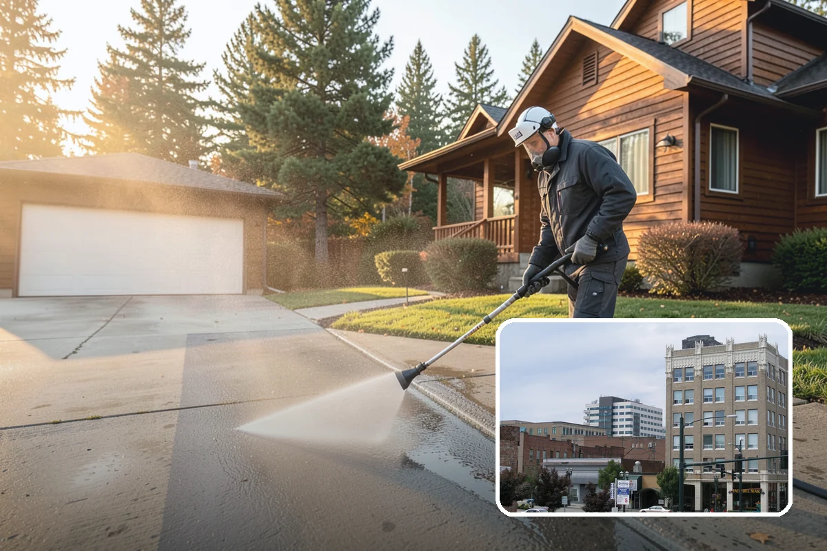 Mortar Haze Removal in Everett, Snohomish County, WA - Clears cement-based haze that dulls new masonry