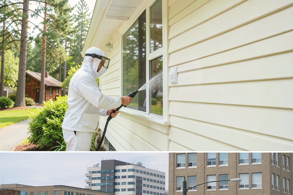 Mortar Haze Removal in Everett, Snohomish County, WA - This service follows masonry work whenever it is completed, though warmer, dry conditions help the cleaner react and rinse most...