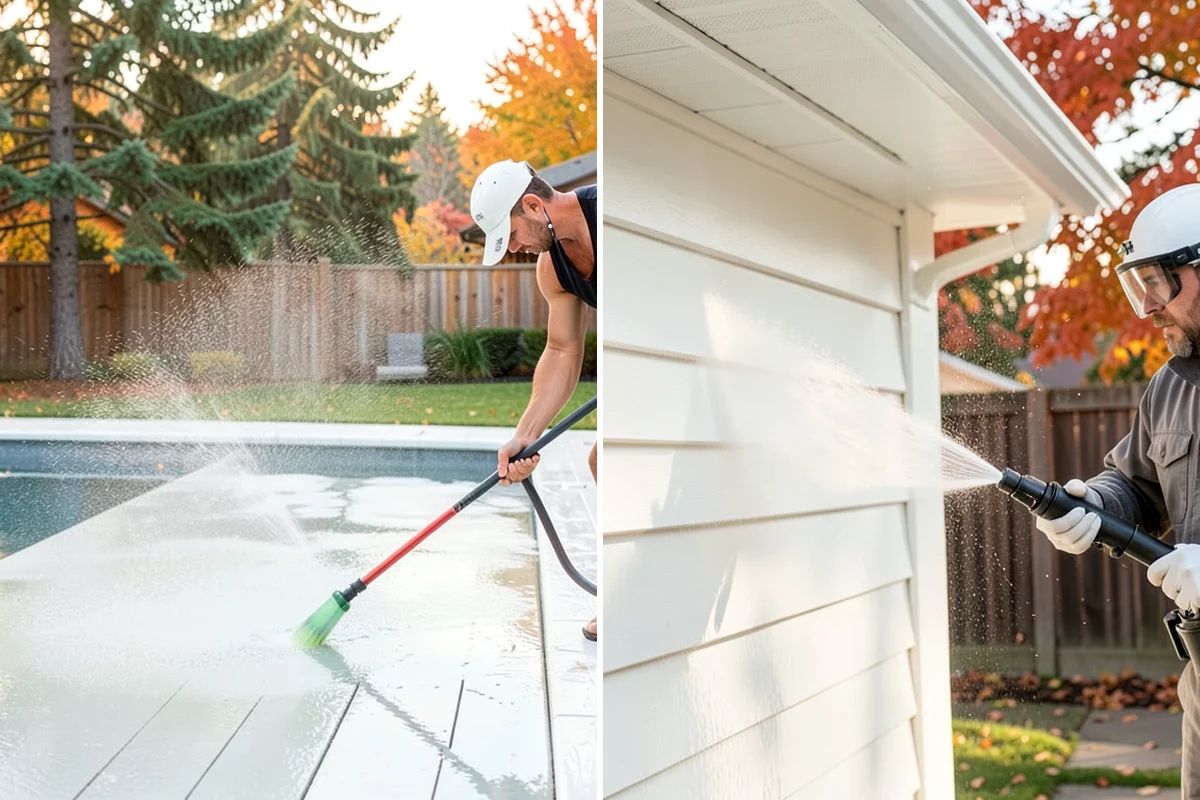 Mortar Haze Removal in Federal Way, King County, WA - Dampen the masonry to protect the joints
