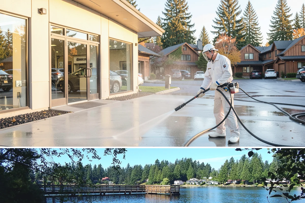 Mortar Haze Removal in Federal Way, King County, WA - This service follows masonry work whenever it is completed, though warmer, dry conditions help the cleaner react and rinse most...