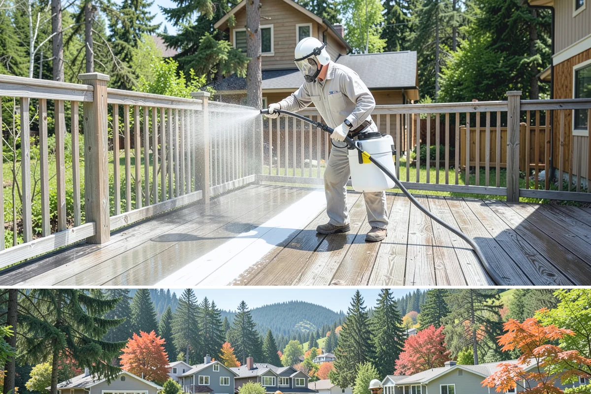 Mortar Haze Removal in Fircrest, Pierce County, WA - This service follows masonry work whenever it is completed, though warmer, dry conditions help the cleaner react and rinse most...