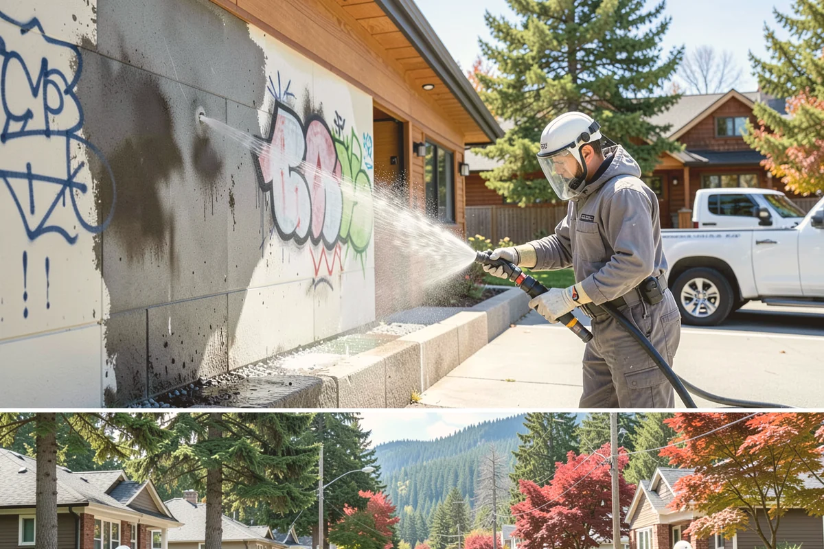 Mortar Haze Removal in Hunts Point, King County, WA - This service follows masonry work whenever it is completed, though warmer, dry conditions help the cleaner react and rinse most...