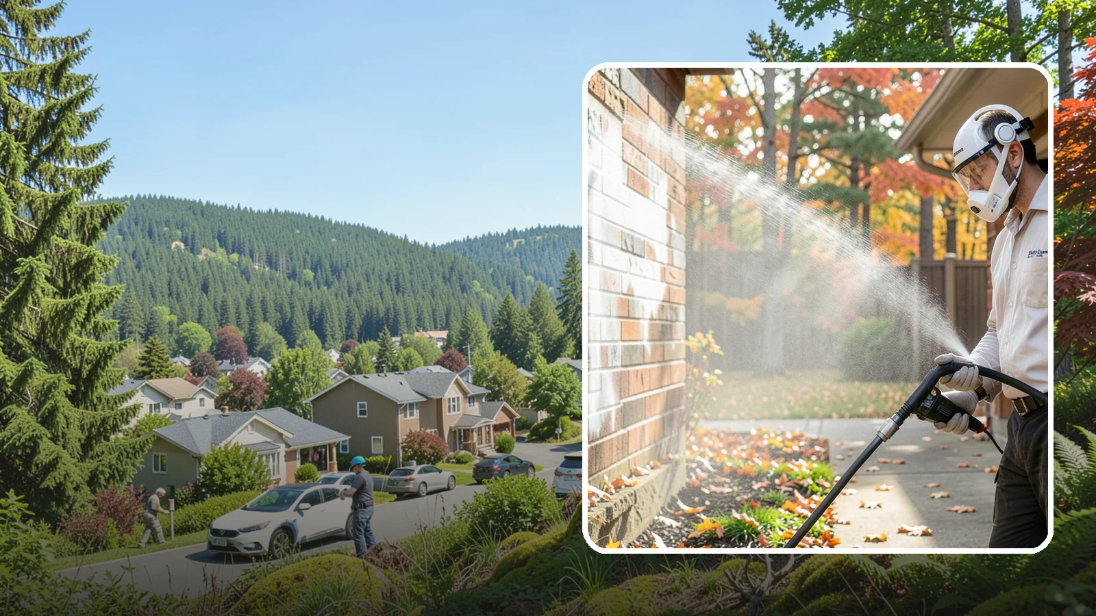 Mortar Haze Removal in Index, Snohomish County, WA - Remove the cloudy mortar haze left on brick and stone after masonry work with targeted cleaning chemistry.