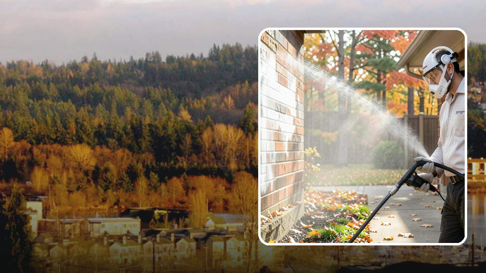 Mortar Haze Removal in Kenmore, King County, WA - Remove the cloudy mortar haze left on brick and stone after masonry work with targeted cleaning chemistry.