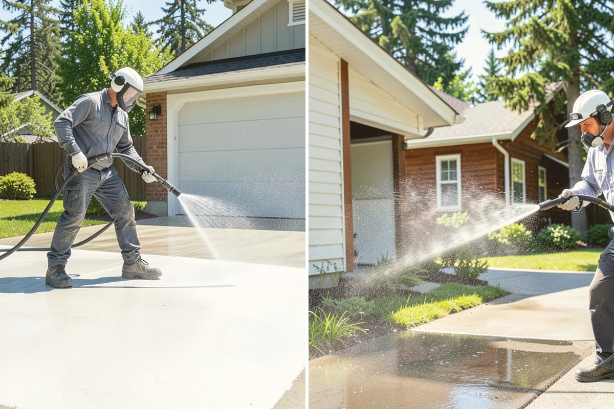 Mortar Haze Removal in Kent, King County, WA - Dampen the masonry to protect the joints
