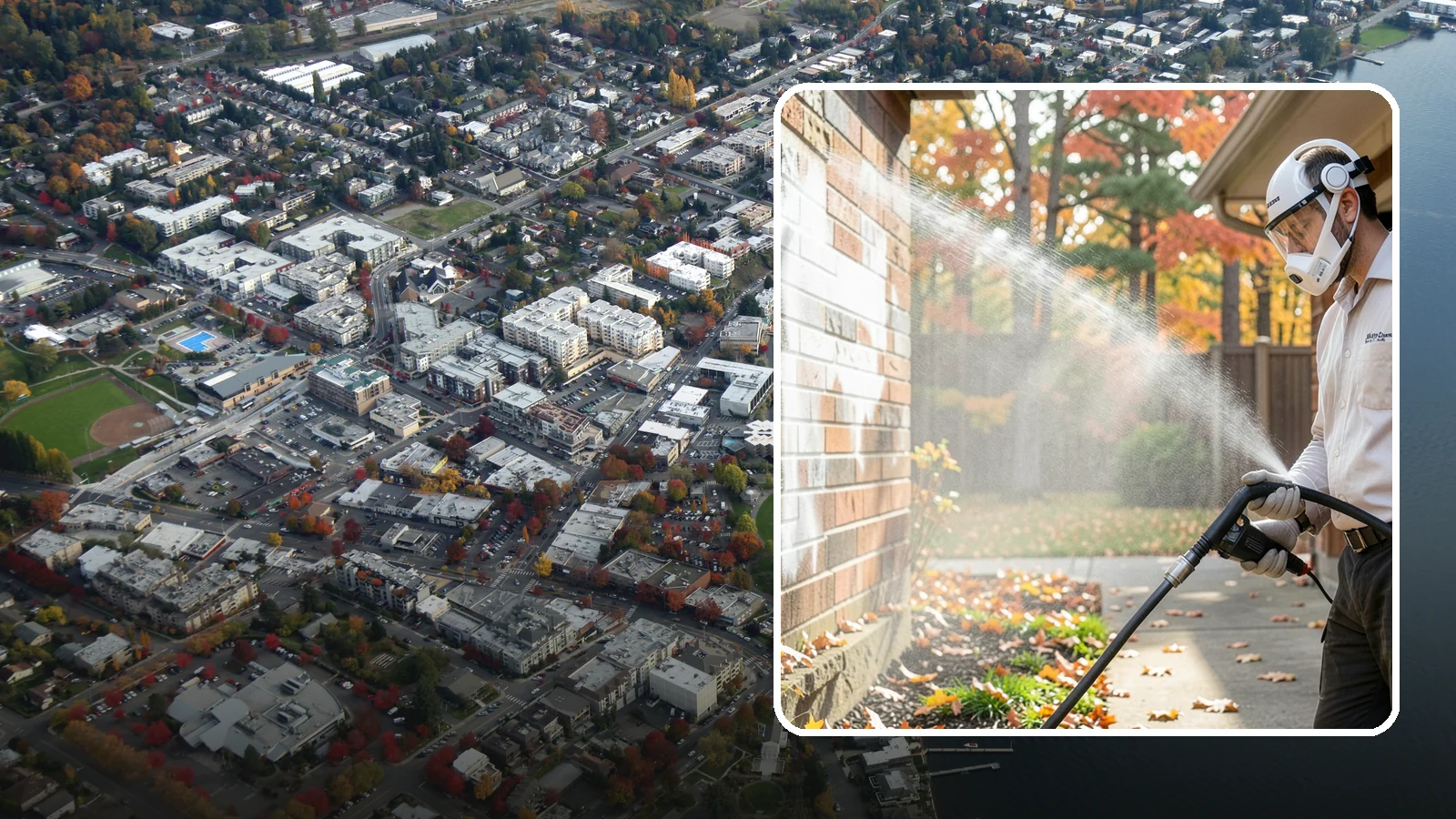 Mortar Haze Removal in Kirkland, King County, WA - Remove the cloudy mortar haze left on brick and stone after masonry work with targeted cleaning chemistry.