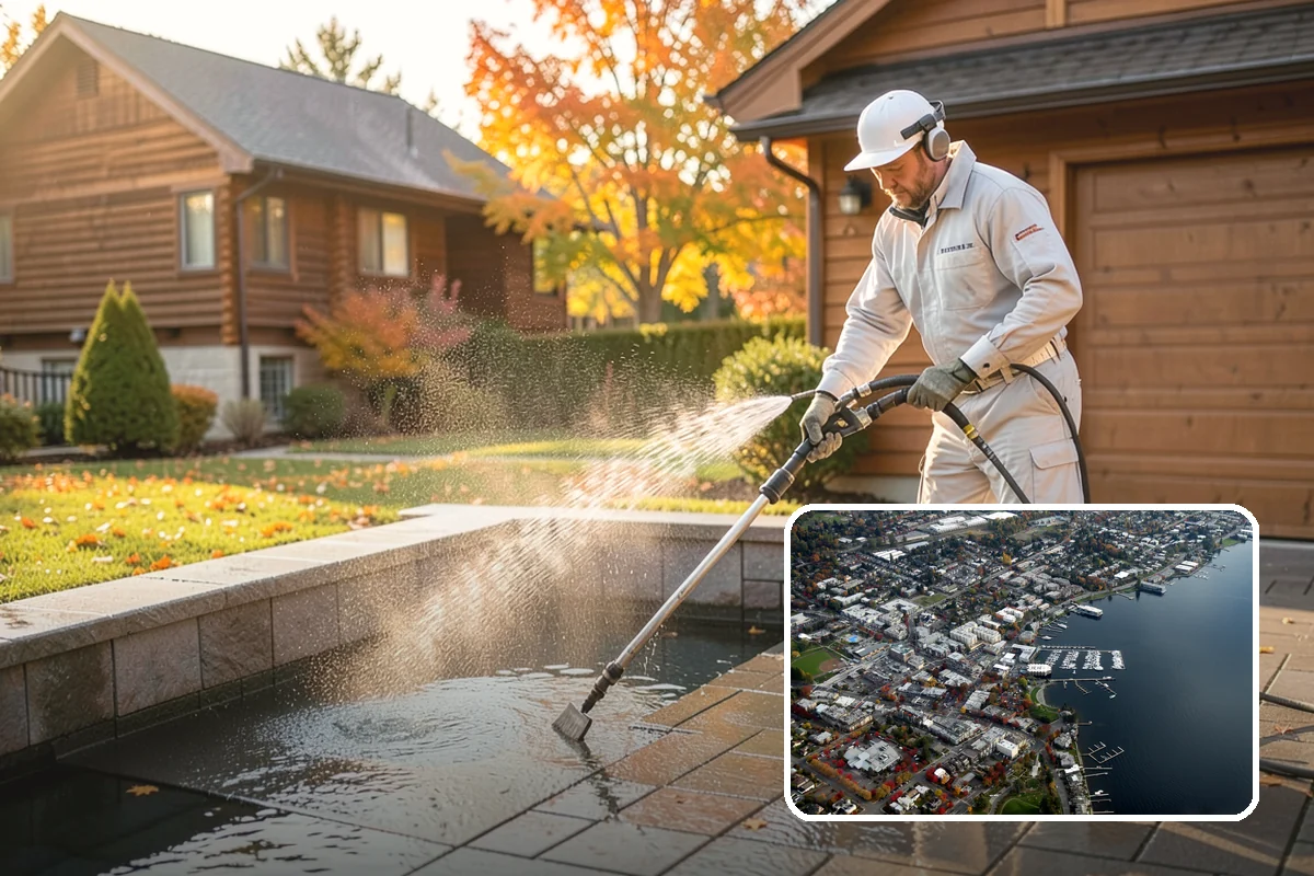 Mortar Haze Removal in Kirkland, King County, WA - Clears cement-based haze that dulls new masonry